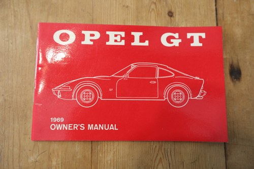 1969 Opel GT In vendita (immagine 138 di 148)