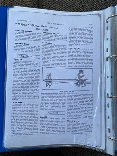 1938 Opel Kadett K38 Master à vendre (picture 160 of 178)