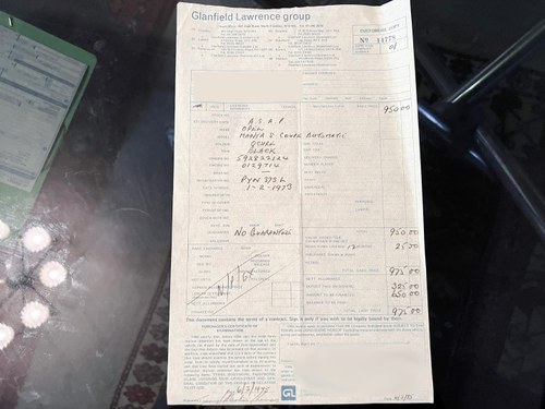 1973 Opel Manta A 1600S Automatic In vendita (immagine 201 di 208)