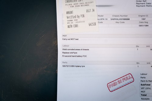 1984 Panther Kallista 1.6 Te koop (foto 143 van 145)