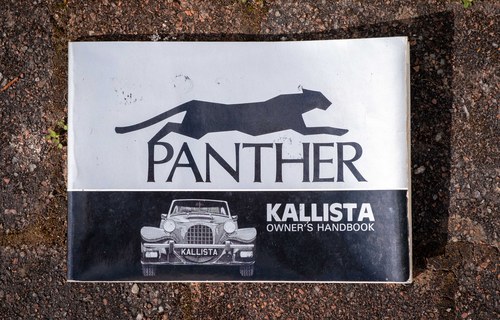1984 Panther Kallista 2.8 V6 In vendita (immagine 175 di 183)
