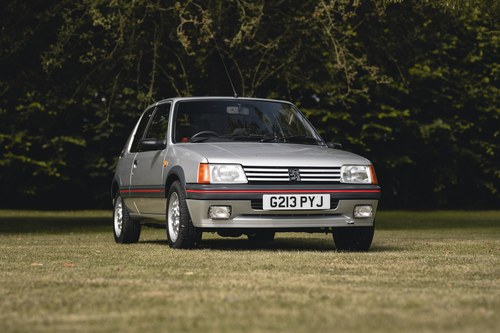 1990 Peugeot 205 1.6 GTI zum Verkauf (Bild 4 von 231)