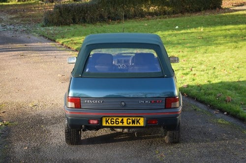 1993 Peugeot 205 1.9 CTi In vendita (immagine 17 di 135)