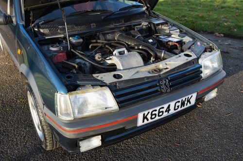 1993 Peugeot 205 1.9 CTi In vendita (immagine 101 di 135)