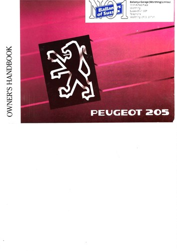 1992 Peugeot 205 1.9 CTi For Sale (picture 79 of 101)