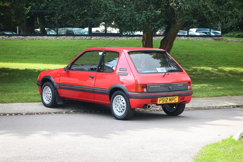 1988 Peugeot 205 GTI 1.6 For Sale (picture 9 of 129)