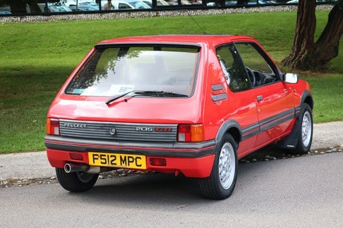 1988 Peugeot 205 GTI 1.6 For Sale (picture 14 of 129)