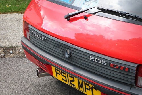 1988 Peugeot 205 GTI 1.6 For Sale (picture 102 of 129)