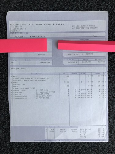 1990 Peugeot 205 GTI 1.9 Limited Edition zum Verkauf (Bild 120 von 121)