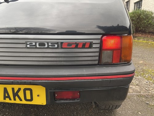 1988 Peugeot 205 1.6 GTi In vendita (immagine 141 di 164)