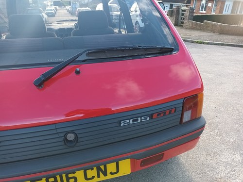 1988 Peugeot 205 GTI En venta (imagen 111 de 213)