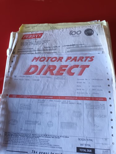 1988 Peugeot 205 GTI En venta (imagen 173 de 213)