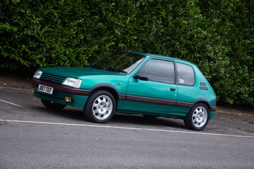 1991 Peugeot 205 1.9 GTI zum Verkauf (Bild 4 von 124)