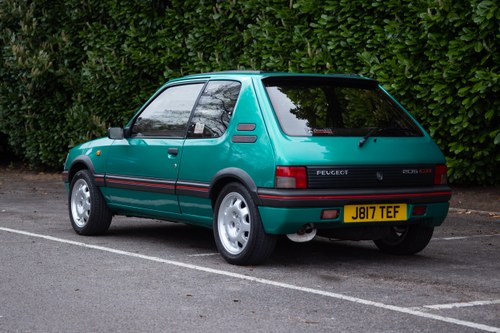 1991 Peugeot 205 1.9 GTI zum Verkauf (Bild 5 von 124)