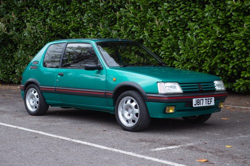 1991 Peugeot 205 1.9 GTI zum Verkauf (Bild 11 von 124)