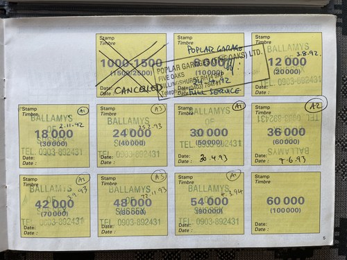 1991 Peugeot 309 GTI16 Left Hand Drive à venda (imagem 147 de 153)