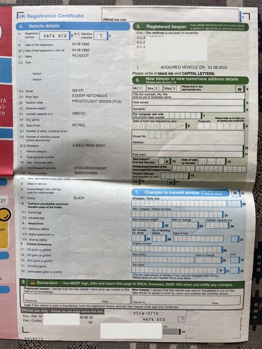 1991 Peugeot 309 GTI16 Left Hand Drive à venda (imagem 152 de 153)