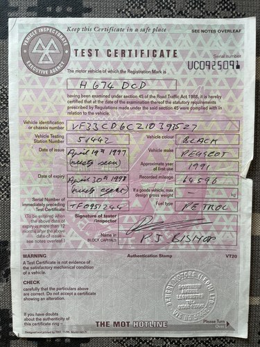 1991 Peugeot 309 GTI16 Left Hand Drive à venda (imagem 150 de 153)