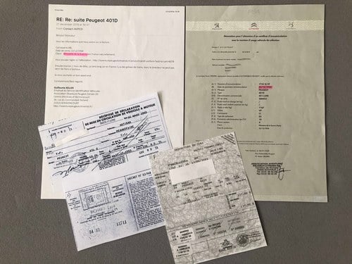 1934 Peugeot 401 à vendre (picture 45 of 45)