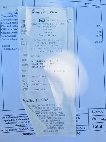 1978 Peugeot 504L Saloon Automatic zum Verkauf (Bild 211 von 226)