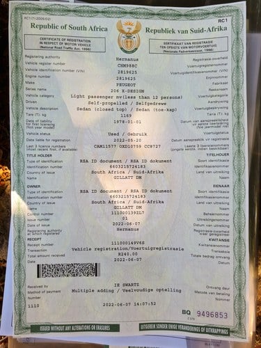 1978 Peugeot 504L Saloon Automatic zum Verkauf (Bild 225 von 226)