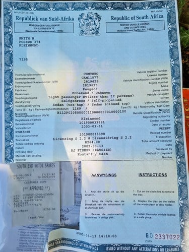 1978 Peugeot 504L Saloon Automatic zum Verkauf (Bild 218 von 226)