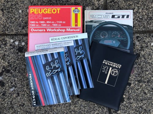 1988 Peugeot 205 GTI 1.6 For Sale (picture 109 of 115)