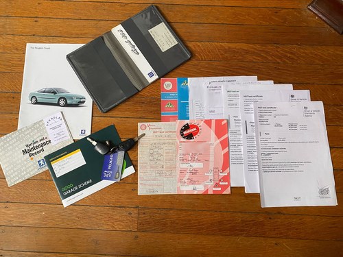 NO RESERVE - 1999 Peugeot 406 Pininfarina Coupe V6 zum Verkauf (Bild 91 von 95)