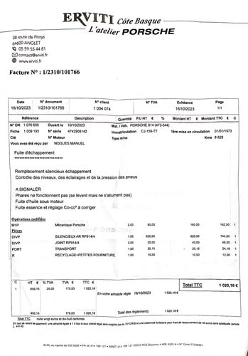 1973 Porsche 914 En venta (imagen 207 de 209)