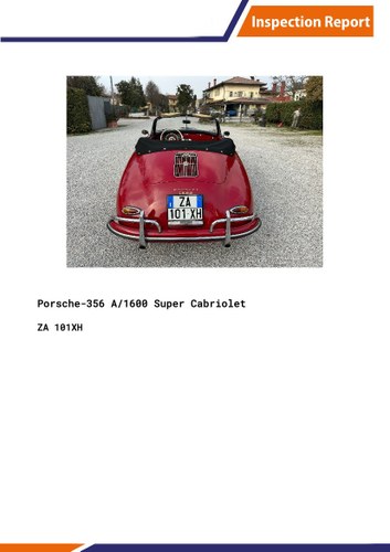 1959 Porsche 356A T2 1600 Super Cabriolet For Sale (picture 105 of 110)