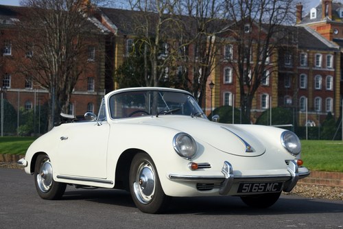 1961 Porsche 356B 1600 Super 90 Cabriolet RHD In vendita (immagine 4 di 156)
