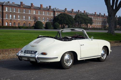 1961 Porsche 356B 1600 Super 90 Cabriolet RHD In vendita (immagine 12 di 156)