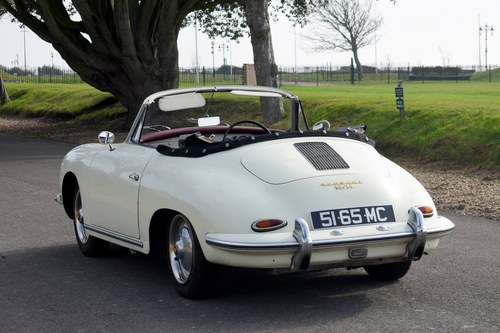 1961 Porsche 356B 1600 Super 90 Cabriolet RHD In vendita (immagine 13 di 156)
