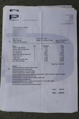 1983 Porsche 911 Carrera cabriolet till salu (bild 235 av 242)