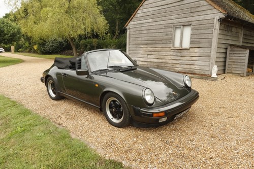 1983 Porsche 911 Carrera cabriolet till salu (bild 11 av 242)