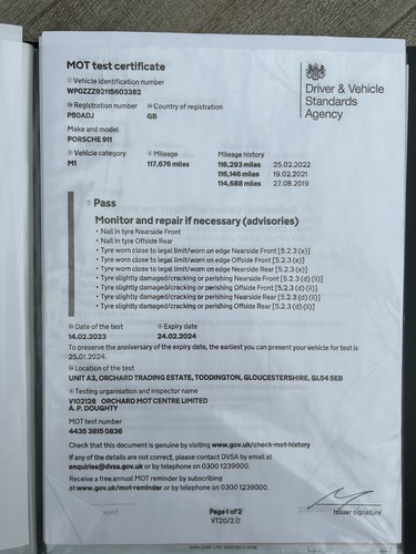 2001 Porsche 911 (996) Carrera 4 Coupe Tiptronic zum Verkauf (Bild 317 von 317)