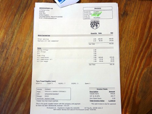 2003 Porsche 996 Carrera 4 Tiptronic à vendre (picture 148 of 151)