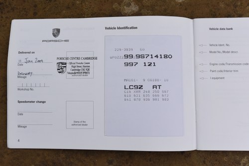 2009 Porsche 911 Carrera 2S PDK (997.2) till salu (bild 107 av 114)