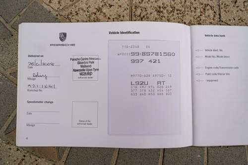 2008 Porsche 911 Turbo Tiptronic S (997) In vendita (immagine 223 di 232)