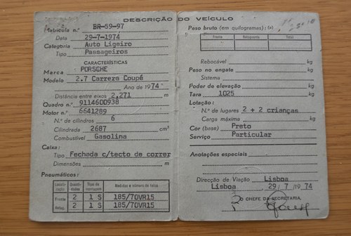 1974 Porsche 911 Carrera 2.7 MFI For Sale (picture 101 of 115)