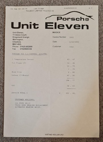 1984 Porsche 911 Carrera 3.2 "G" LHD For Sale (picture 134 of 137)