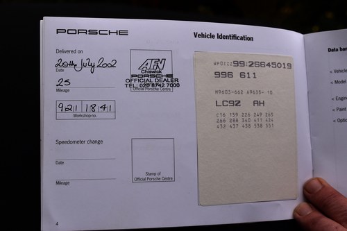 2002 Porsche 911 996 Carrera 4 Cabriolet In vendita (immagine 138 di 152)