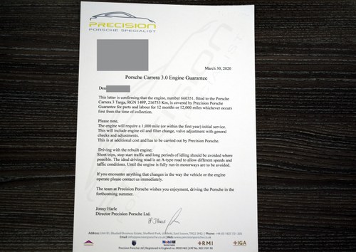 1976 Porsche 911 3 Carrera Targa LHD In vendita (immagine 158 di 190)