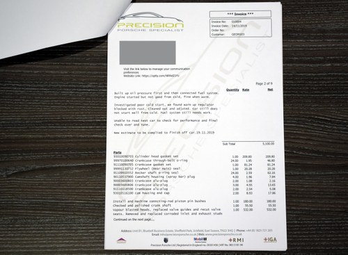 1976 Porsche 911 3 Carrera Targa LHD In vendita (immagine 171 di 190)