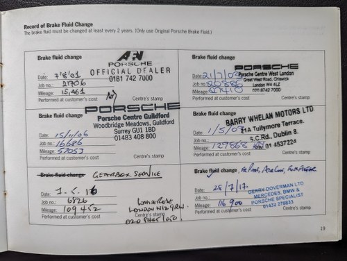 1999 Porsche 911 Carrera Tiptronic S (996) till salu (bild 126 av 134)