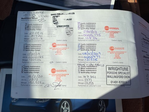 2001 Porsche 911 Carrera (996) In vendita (immagine 139 di 154)