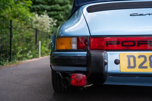 1986 Porsche 911 Carrera 3.2 Cabriolet à vendre (picture 110 of 181)