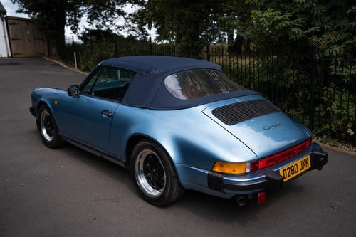 1986 Porsche 911 Carrera 3.2 Cabriolet à vendre (picture 33 of 181)