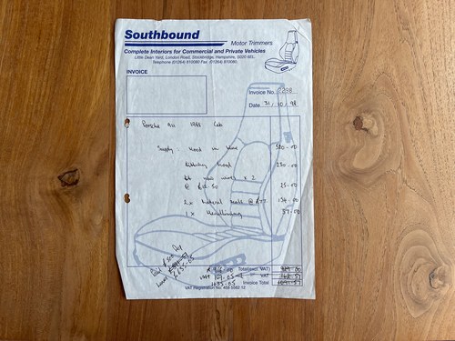 1986 Porsche 911 Carrera 3.2 Cabriolet à vendre (picture 168 of 181)