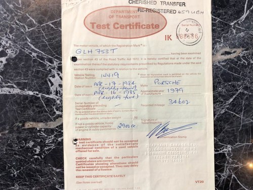 1979 Porsche 911 SC Targa Te koop (foto 215 van 216)